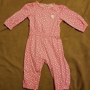 Carter's heart jumpsuit